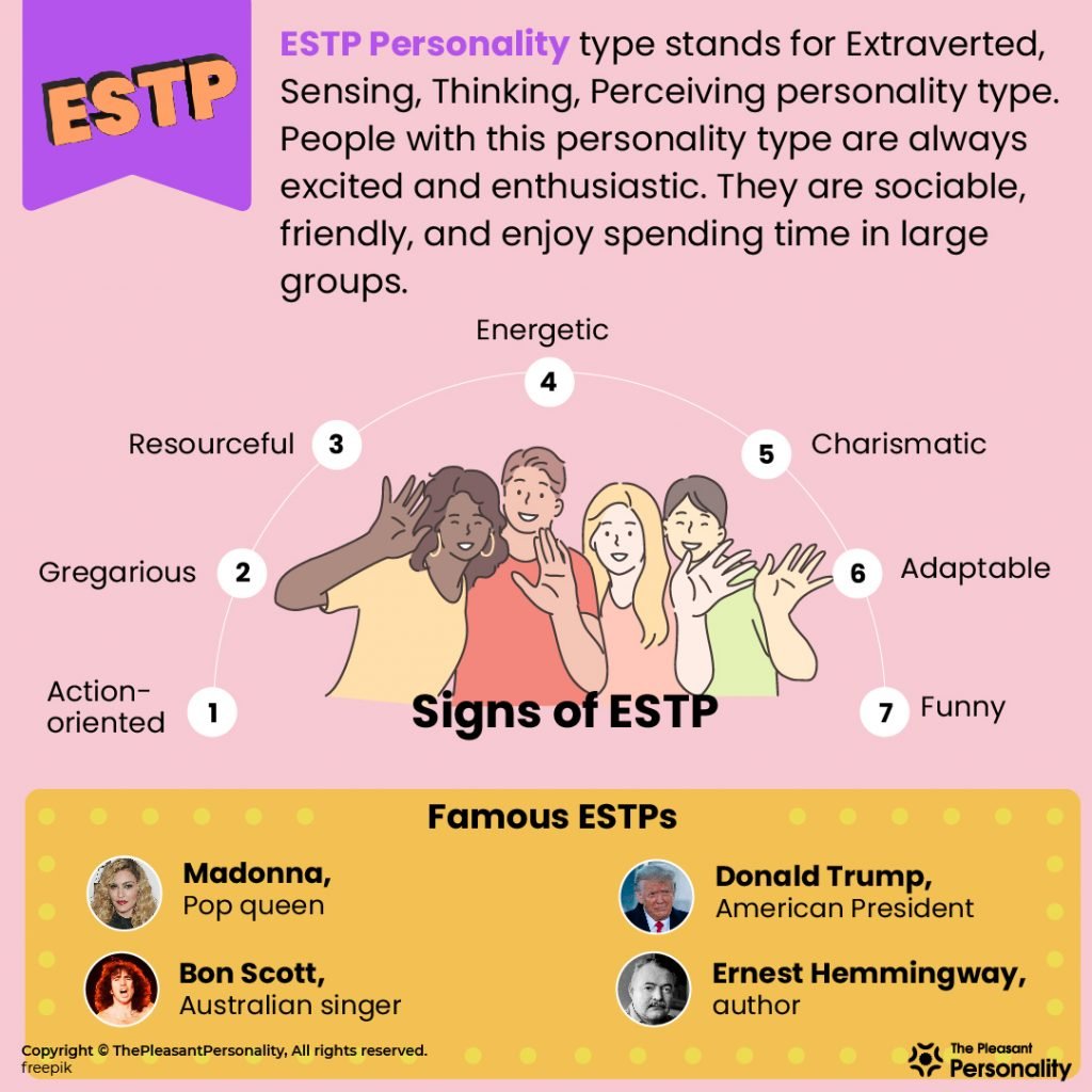 ESTP Personality Meaning & Signs