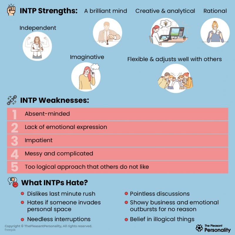 A Detailed Analysis of An INTP Personality Type – Ingenious Thinker