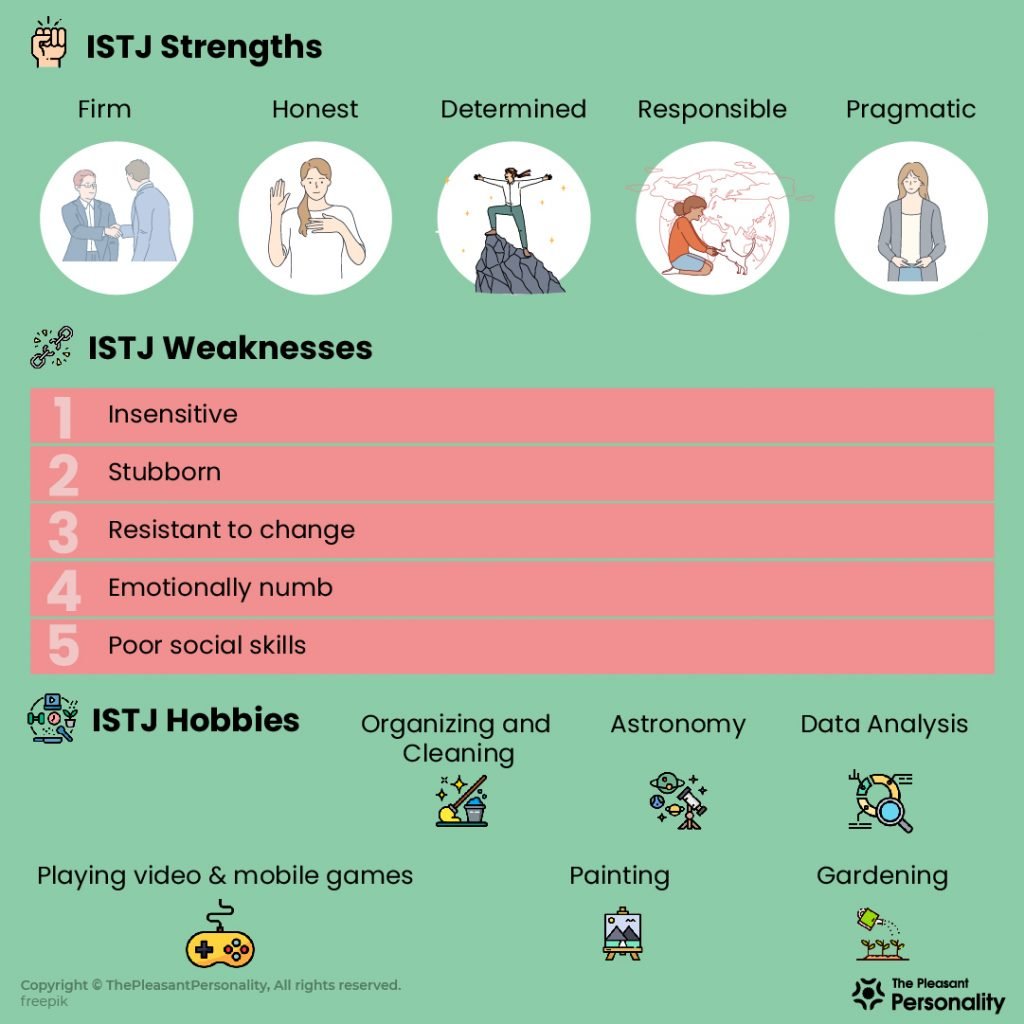 ISTJ Personality Strengths, Weaknesses & Hobbies