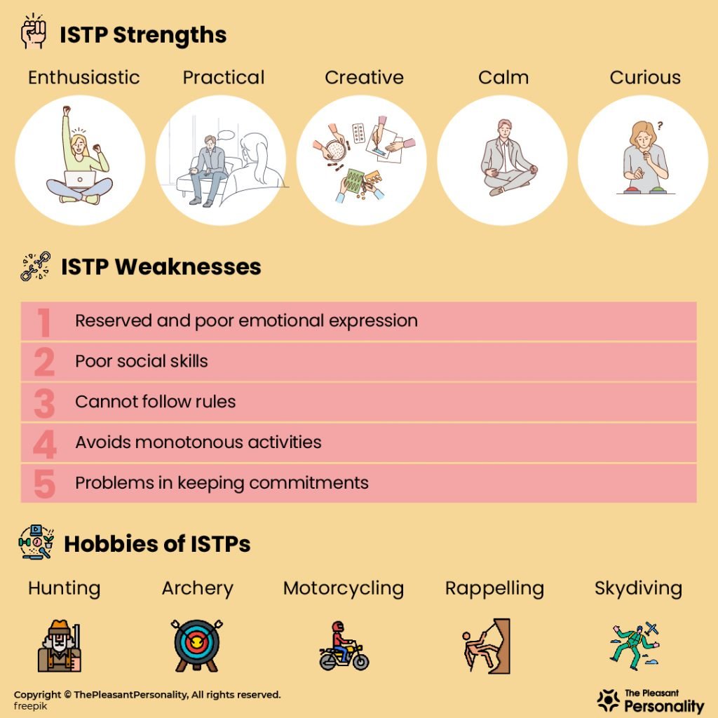 ISTP Personality Strengths, Weaknesses & Hobbies
