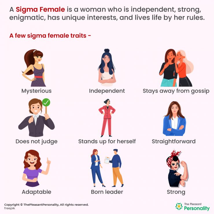 Who Is A Sigma Female Everything You Ll Ever Need To Know   Sigma Female 19 Powerful Traits Of Sigma Female Personality 1 740x740 