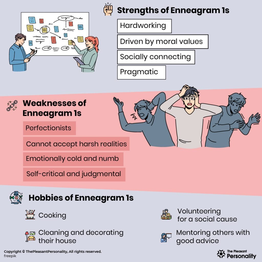 Enneagram 1 – Strengths, Weaknesses & Hobbies